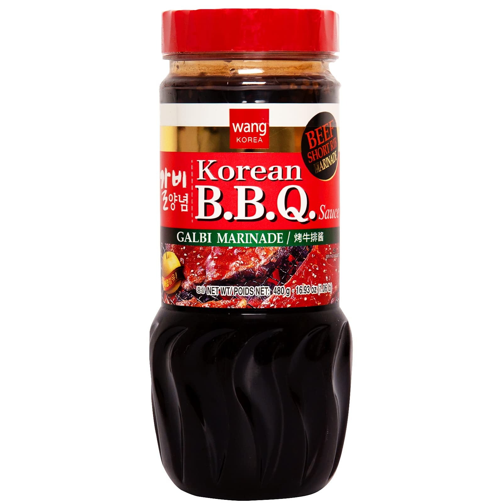 Levně Wang korejská marináda Galbi B.B.Q. 480 g