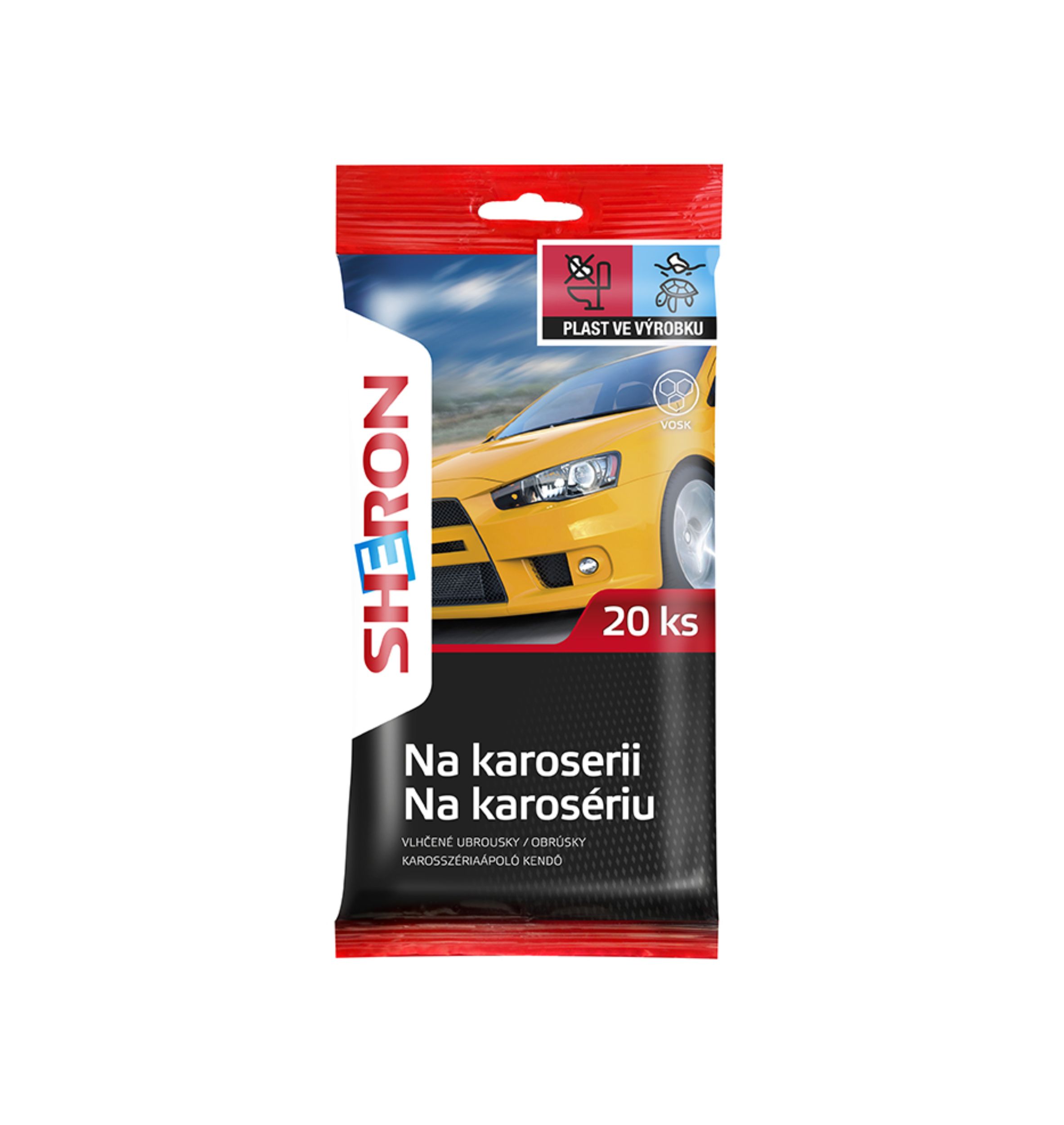 Levně SHERON ubrousky na karoserii 20 ks