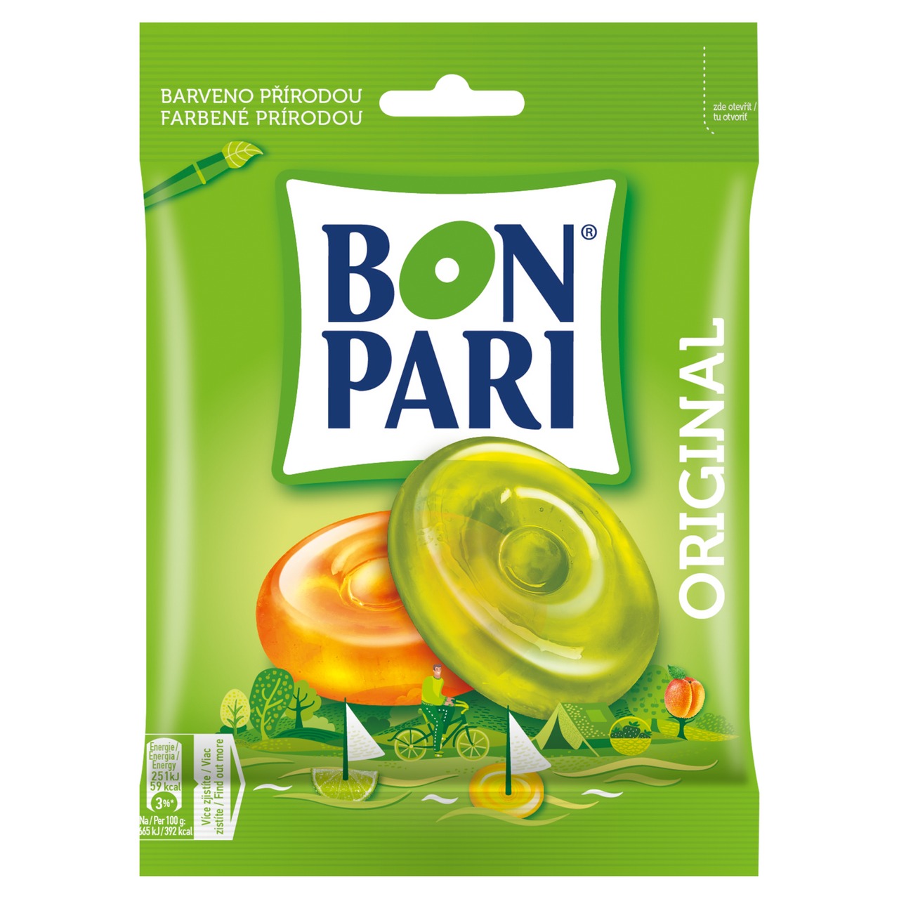 Levně BON PARI bonbóny Originál 90 g