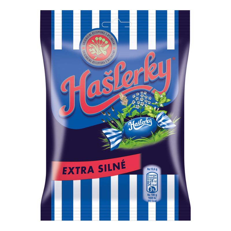Levně Hašlerky Extra silné 90 g