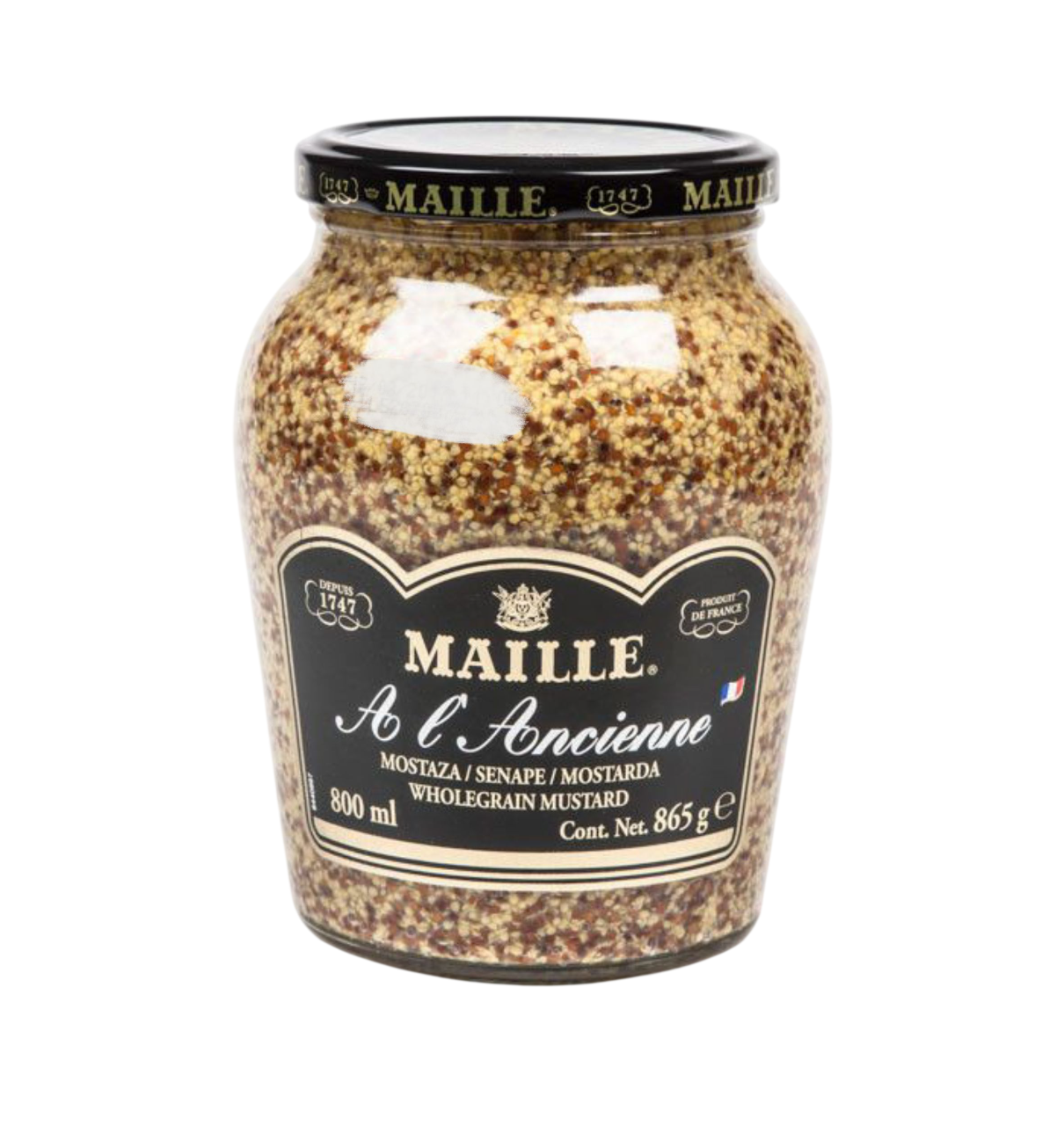 Levně Maille Hořčice hrubozrnná 800 ml