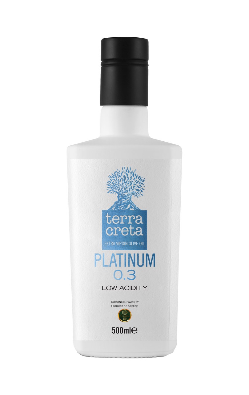 Levně Terra Creta Olivový olej extra panenský Platinum 0,3 % 500 ml