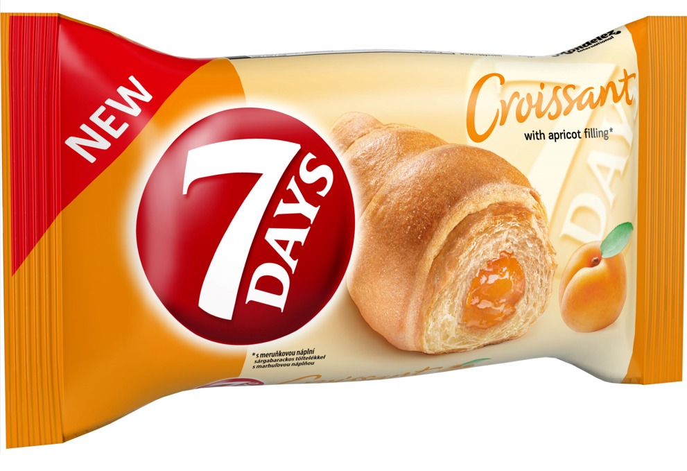 Levně 7 DAYS Croissant meruňka 60 g