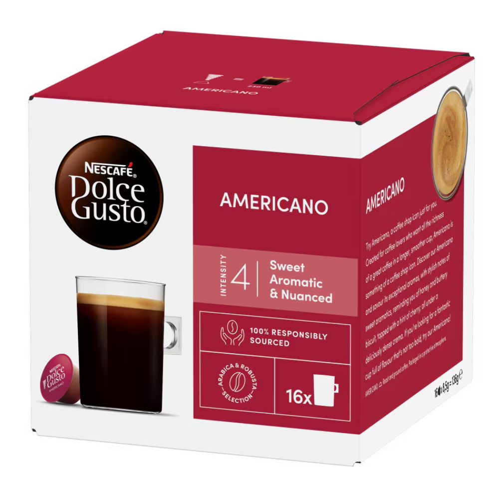 Levně Nesfacé Nescafé Dolce Gusto Americano 16 kapslí