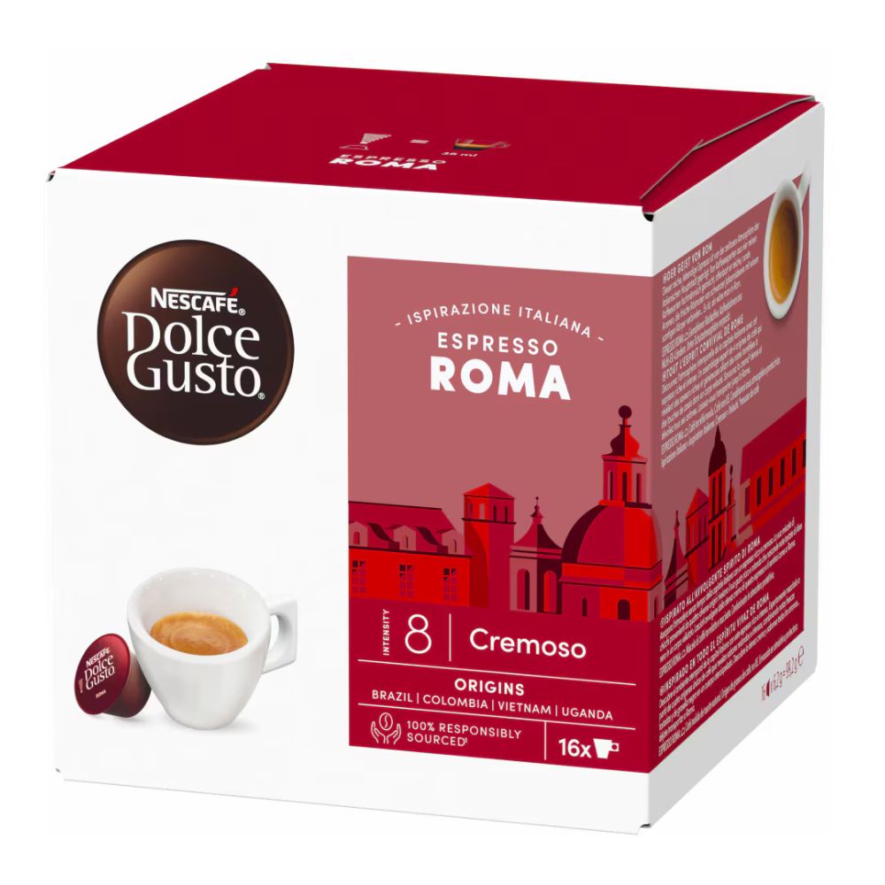 Levně Nesfacé Nescafé Dolce Gusto Espresso Roma 16 kapslí