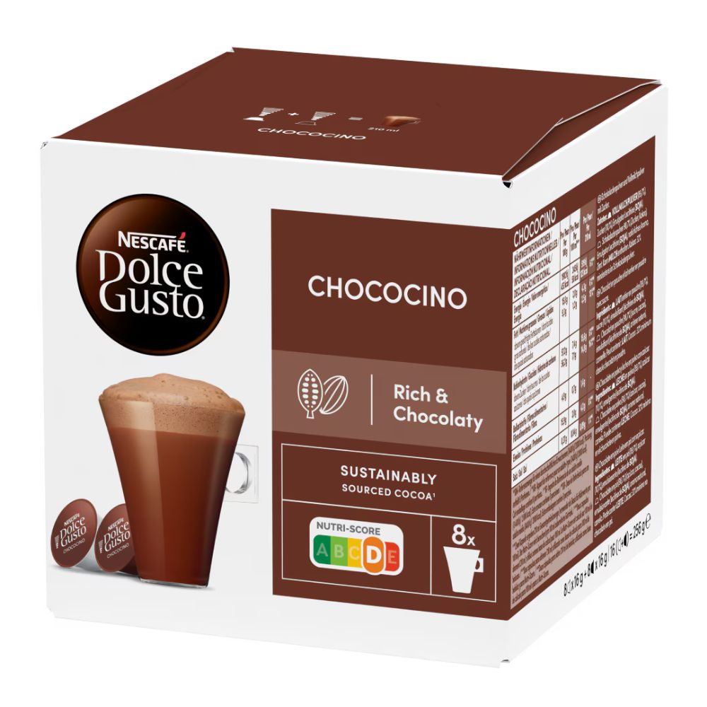 Levně Nesfacé Nescafé Dolce Gusto Horká čokoláda Chococino 16 kapslí