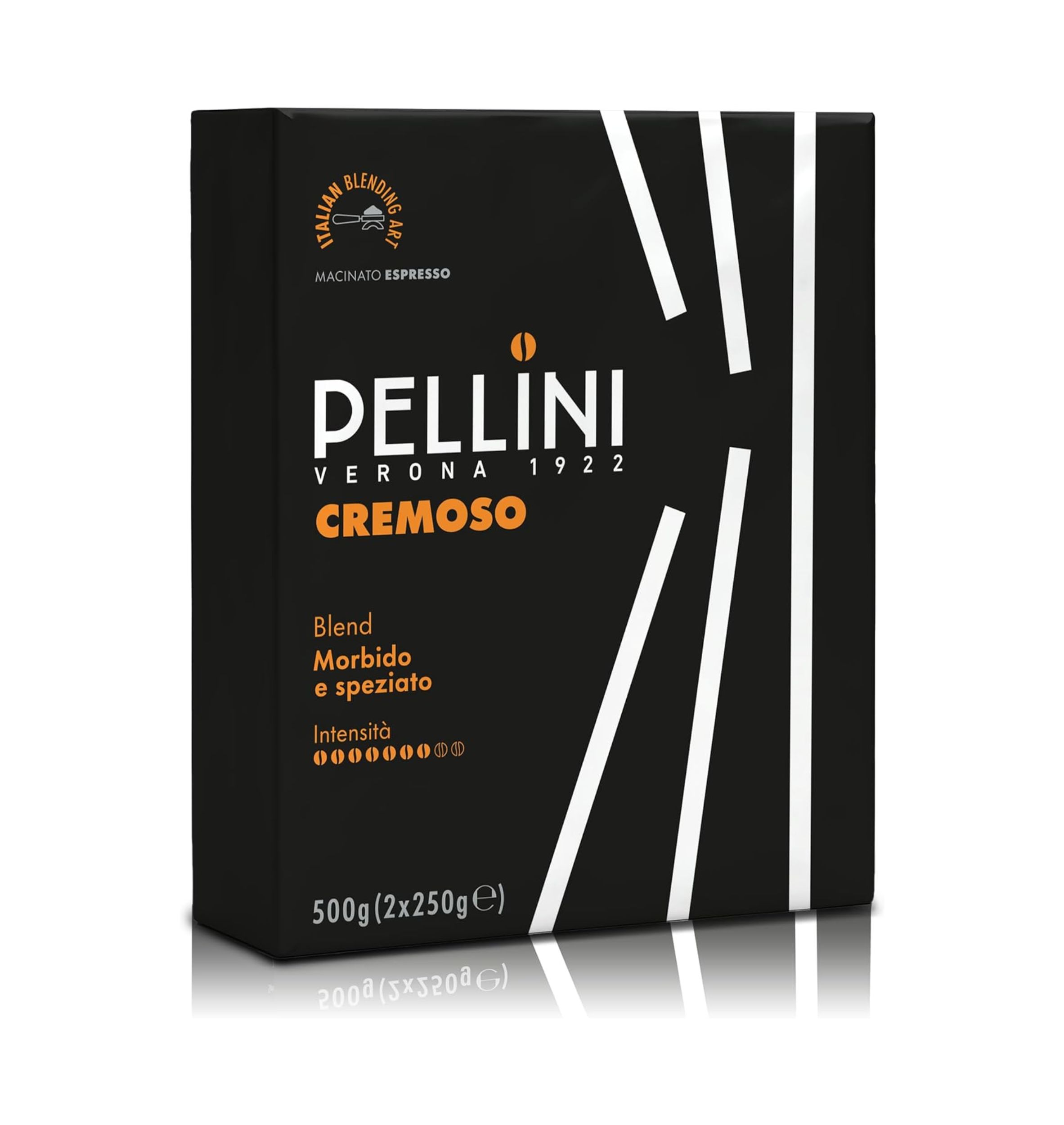 Levně Pellini No.46 Cremoso mletá káva 2 × 250 g