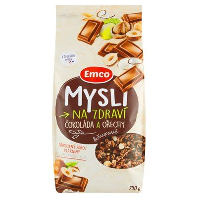 Levně Mysli čokoláda a ořechy 750g