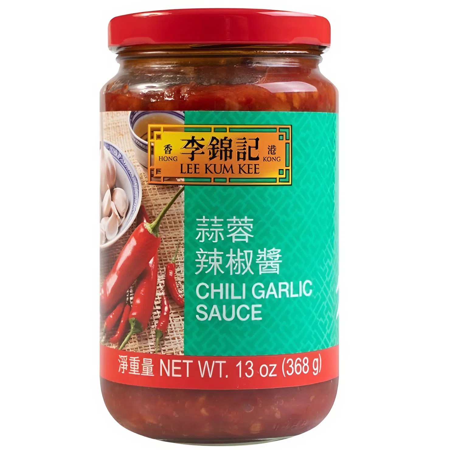 Levně Lee Kum Kee chilli & česneková omáčka 368 g