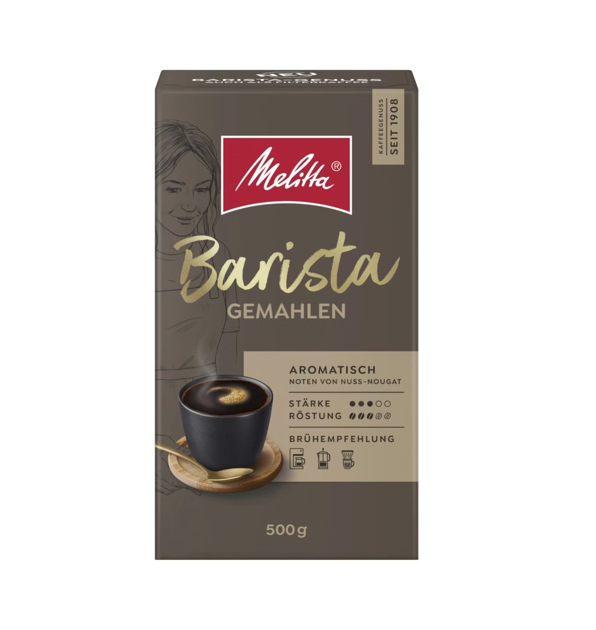 Melitta Barista mletá káva 500 g