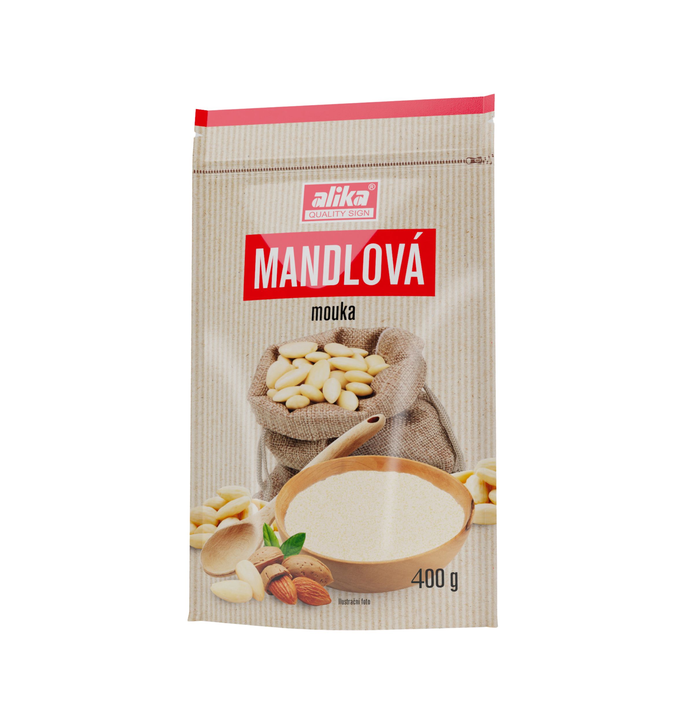 Alika Mandlová mouka blanšírovaná 400 g