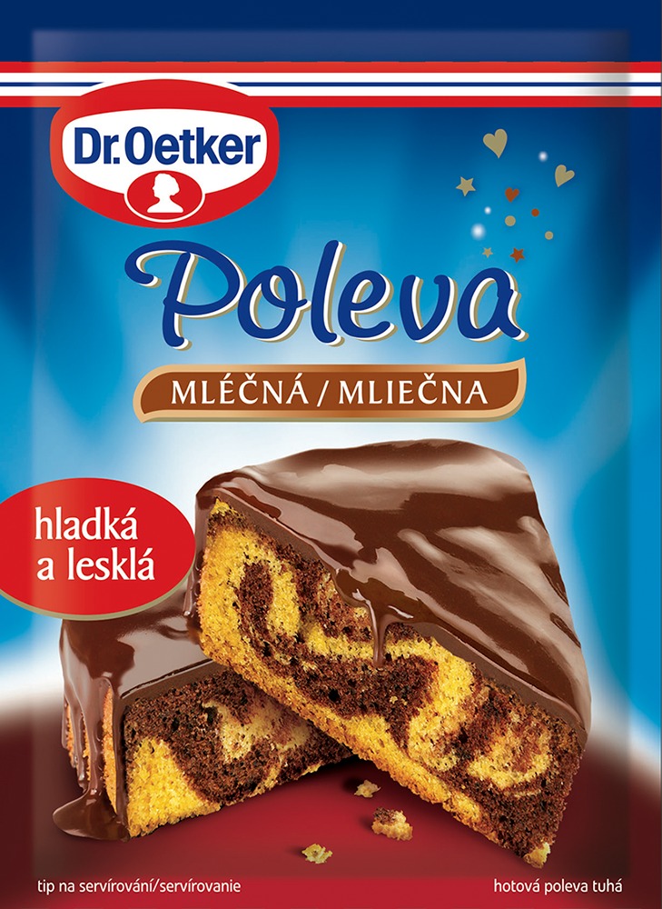 Levně Dr. Oetker Poleva mléčná čokoládová 100 g