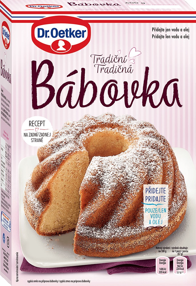 Dr. Oetker Směs na tradiční bábovku 600 g