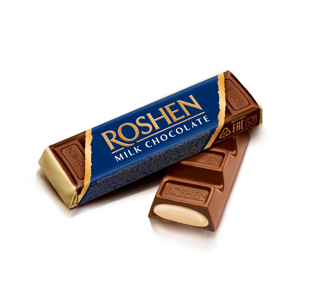Levně Roshen Milk Chocolate 43g