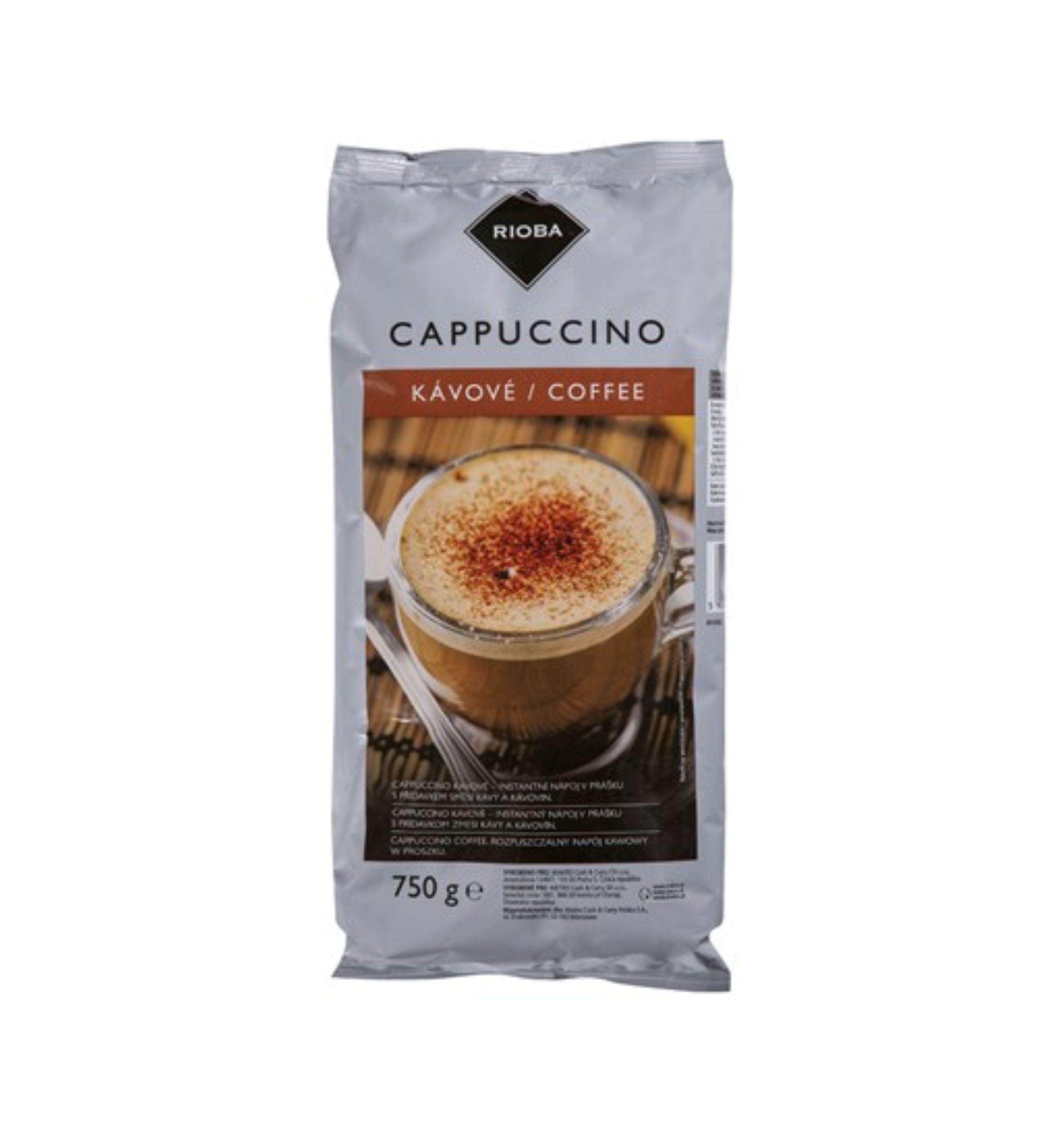 Levně Rioba Cappuccino Coffee 750 g