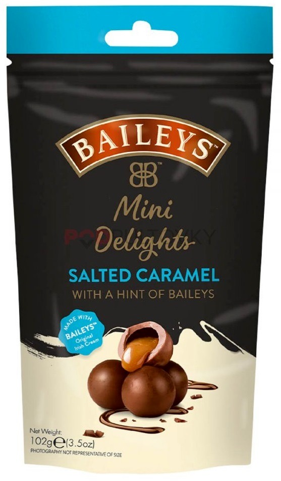 Baileys Mini Delights Salted Caramel pralinky 102 g
