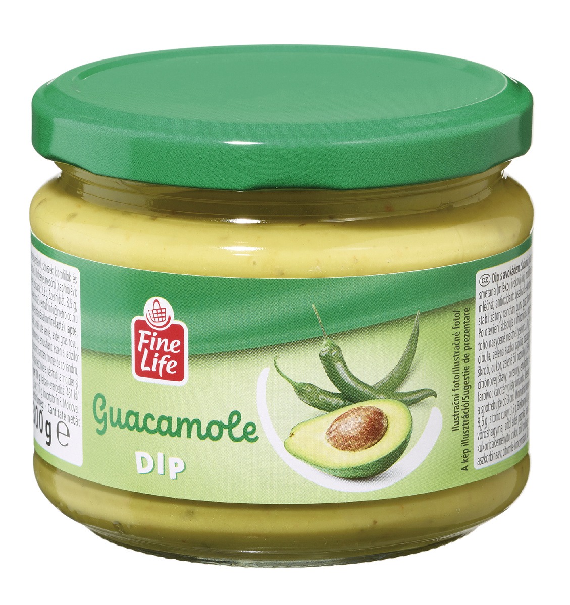 Levně Fine Life Guacamole dip 300 g