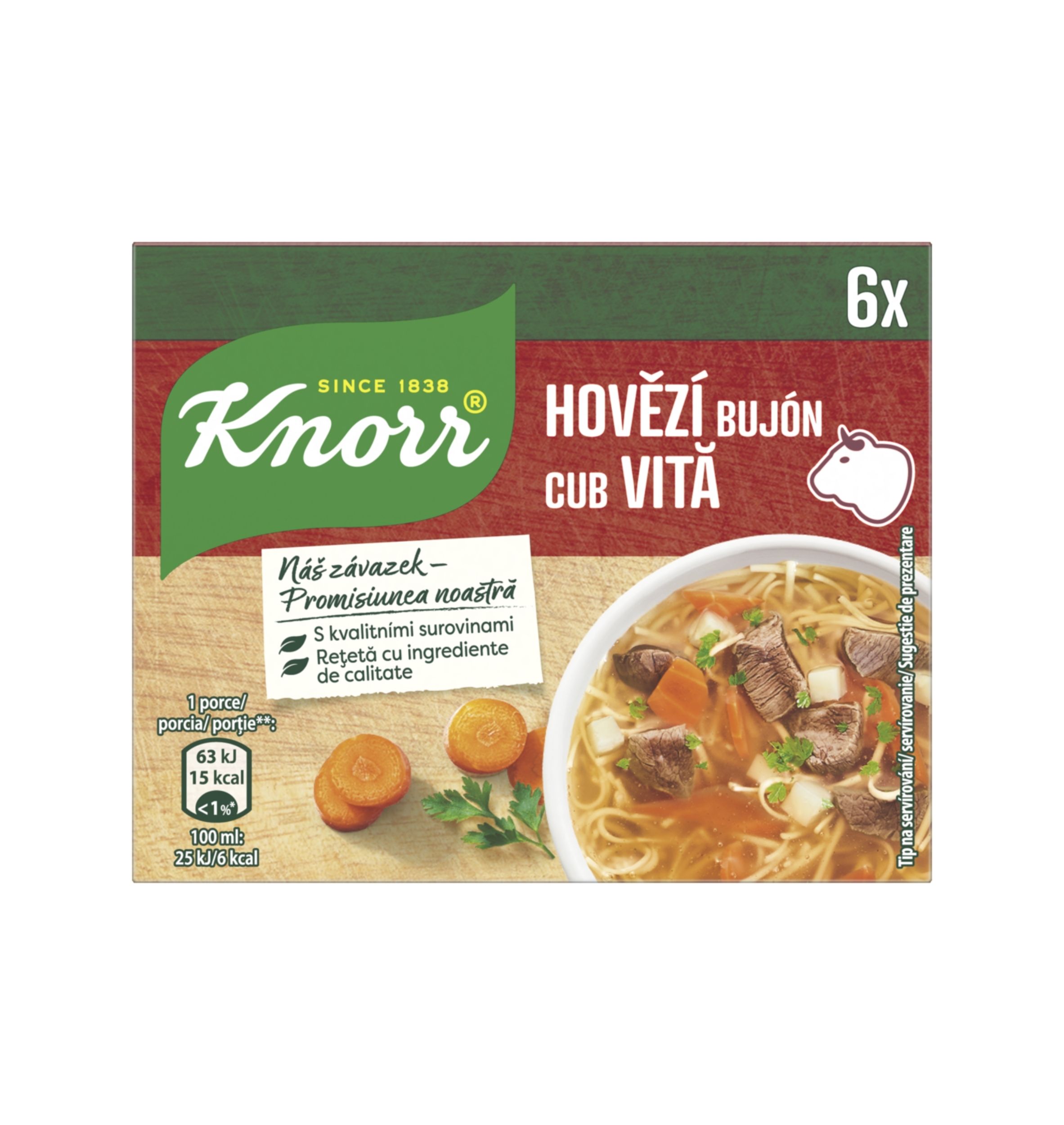 Levně Knorr Bujón hovězí 60 g