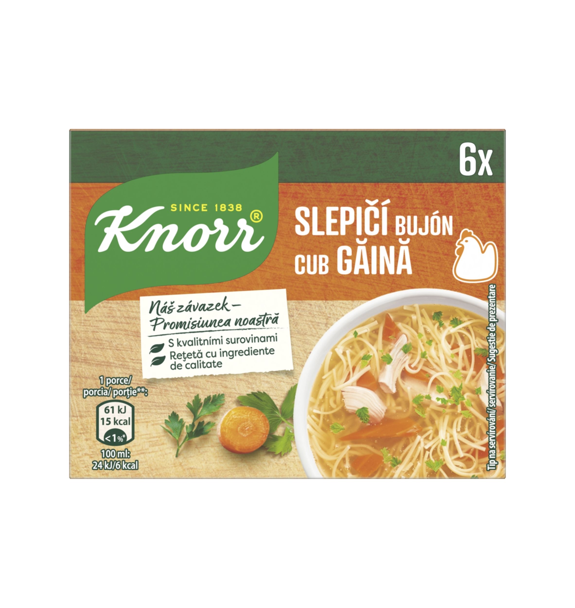 Levně Knorr Bujón slepičí 60 g