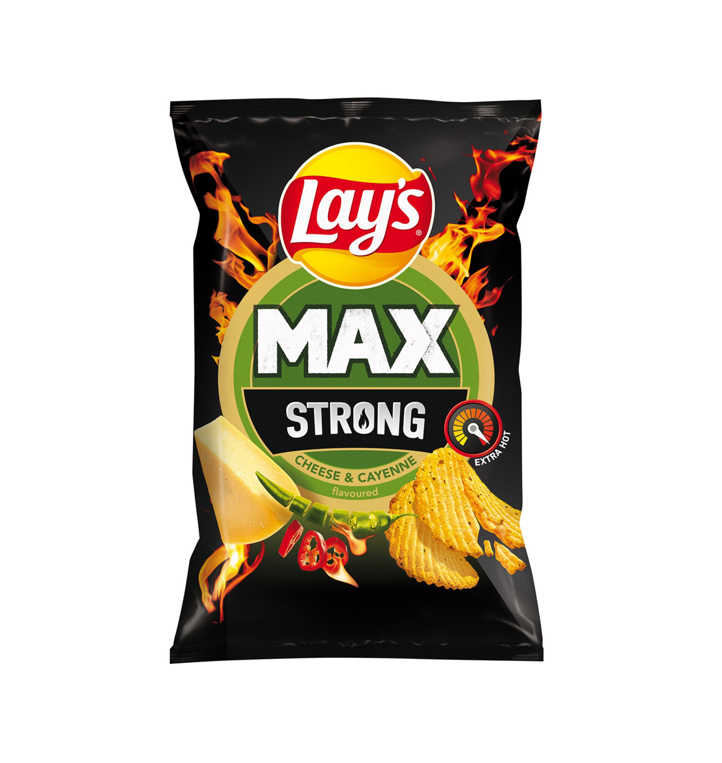 Levně Lay's Strong Cheese & Cayenne 120 g