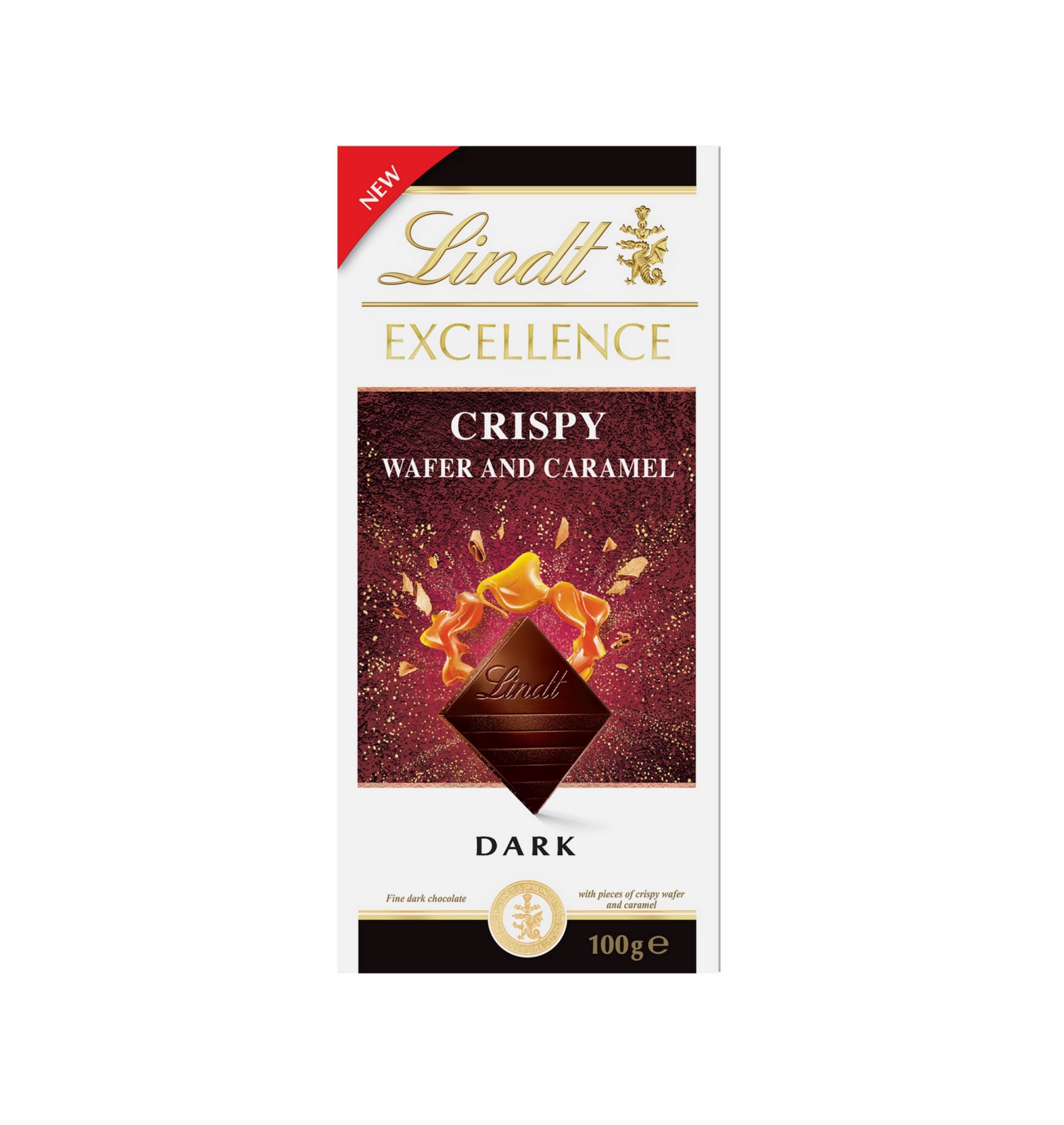 Lindt Excellence Crispy Caramel 100 g