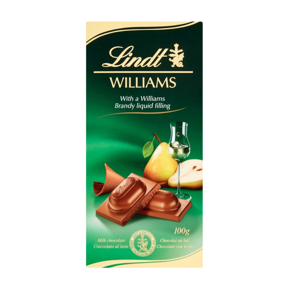 Lindt Lindor Williams mléčná čokoláda 100 g