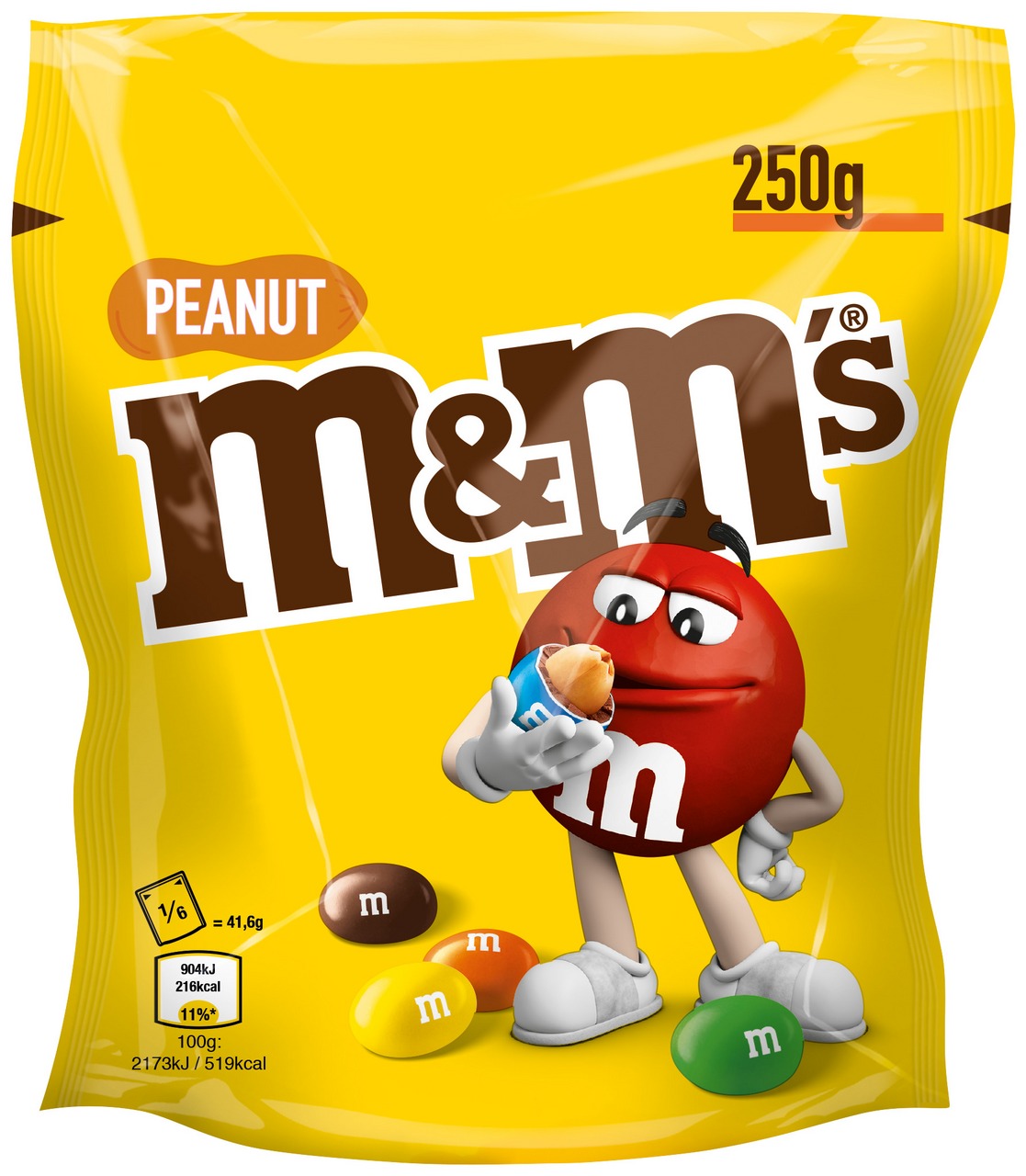 Levně M&M's Arašídy 250 g