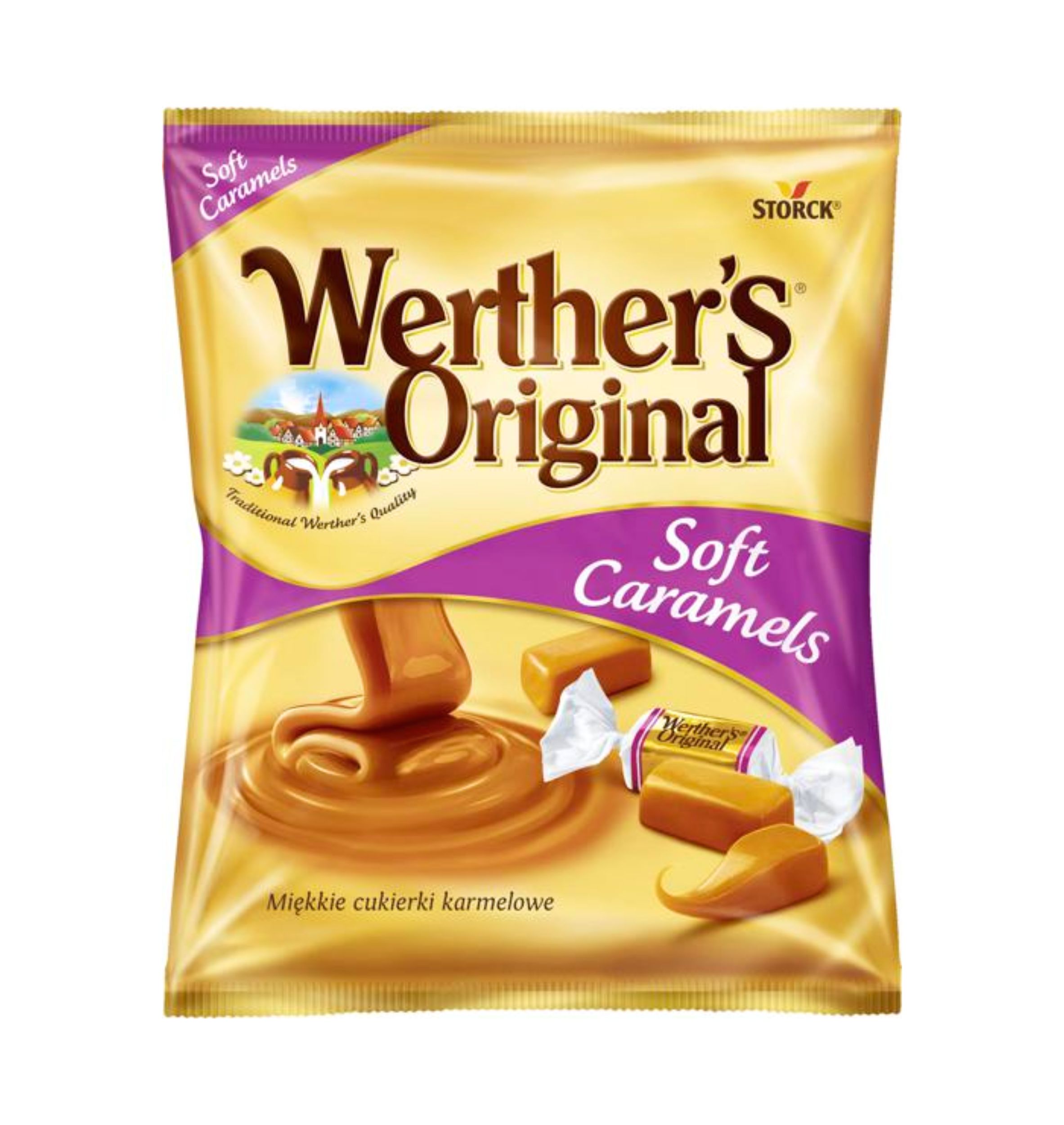 Levně Werther's Original soft caramels bonbóny 75 g