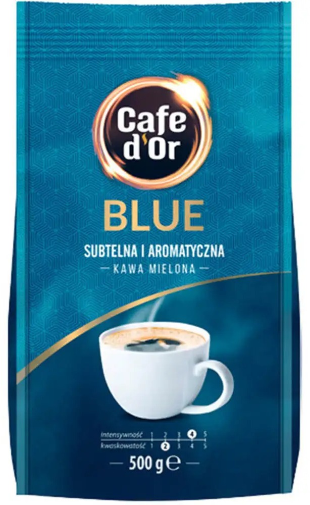 Levně Cafe d’Or Cafe d'Or Blue mletá káva 500 g
