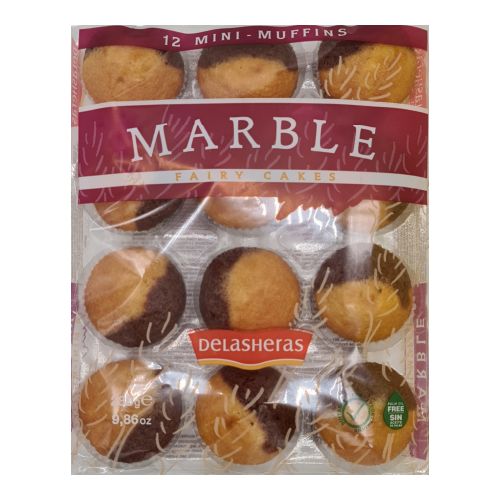 Delasheras muffiny mramor 280 g (expirace)