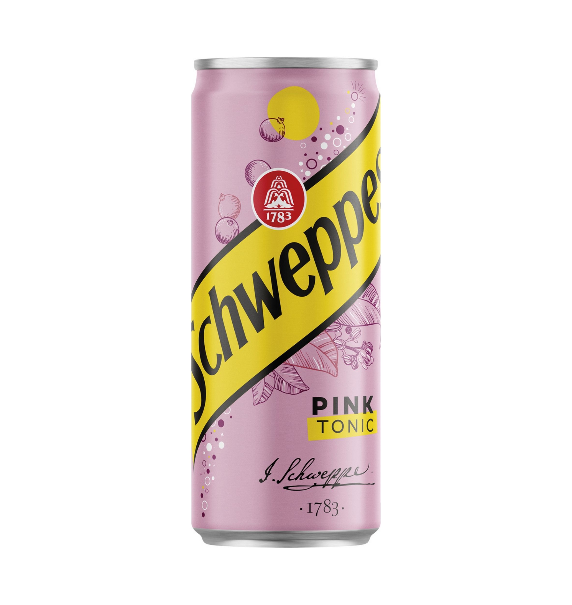 Levně Schweppes Pink Tonic plechovka 330 ml