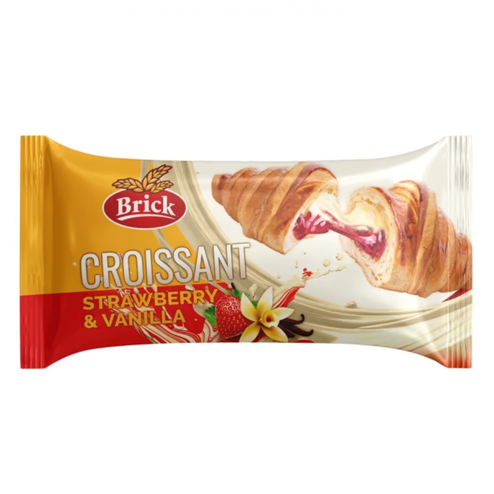Levně Brick Croissant Vanilka Jahoda 60 g