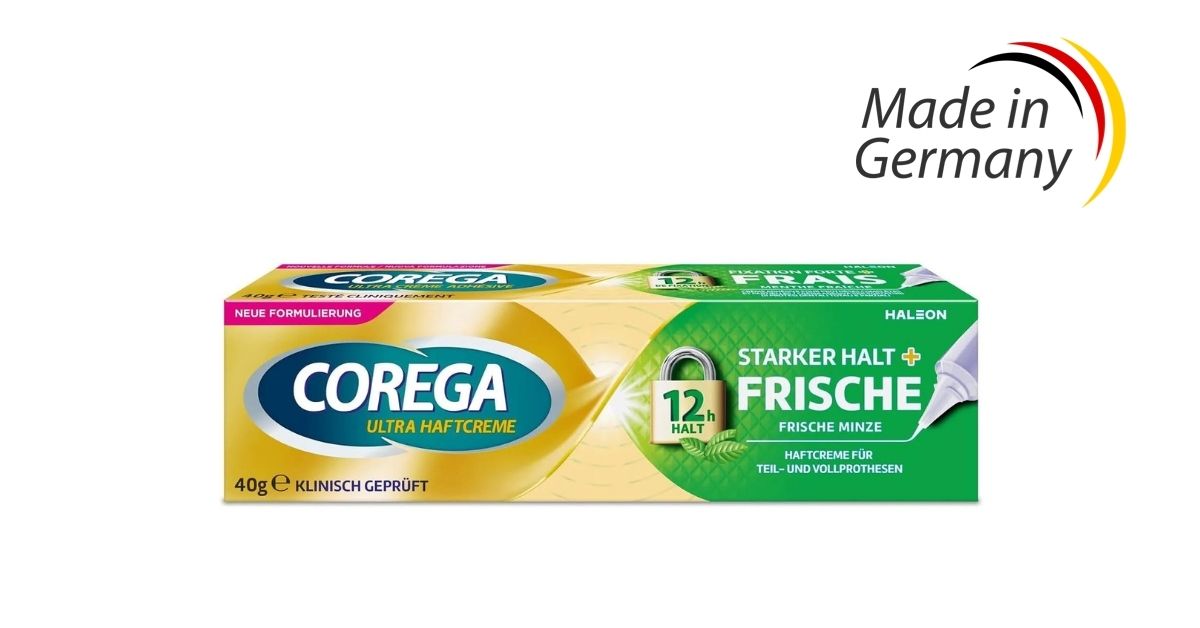 Levně Corega Ultra fixační krém Fresh Mint 40 g