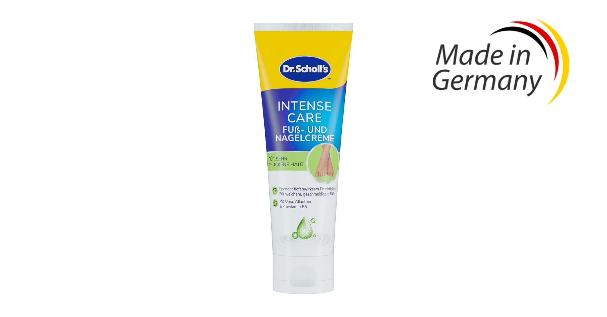 Levně Scholl krém na chodidla a nehty Intense Care 75 ml