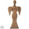 Anděl z mangového dřeva 107,5 cm