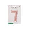 Balónek fólie číslo 7 béžový 72 cm