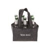 Man Bag plstěná taška na láhve se 6 přihrádkami