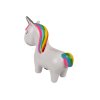 Pokladnička jednorožec Unicorn s duhovou hřívou XL 19cm