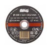 MAGG řezný kotouč na kov 150 × 1,6 × 22,2 mm