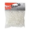 TOPTRADE křížky plastové spárovací 2 mm 200 ks