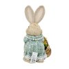 Slámový velikonoční zajíc holka S25-01 28 cm