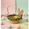 Slámový velikonoční košík DXY2025-6 15 cm