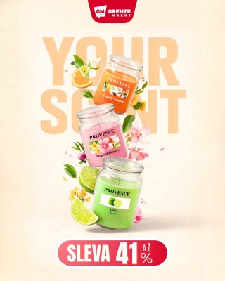 🕯️ VÝPRODEJ VONNÝCH SVÍČEK PROVENCE – NEJVĚTŠÍ SLEVA VŮBEC! Jedinečná šance pořídit si vonné svíčky Provence za dosud...