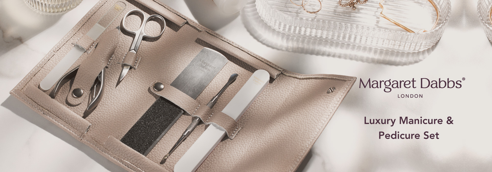 Manicure and pedicure set