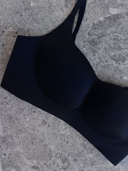 NEOPRENOVÁ PODPRSENKA BALKONKA black