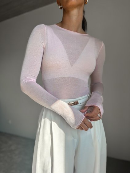 SOFT TRIKO S PODÍLEM KAŠMÍRU pink