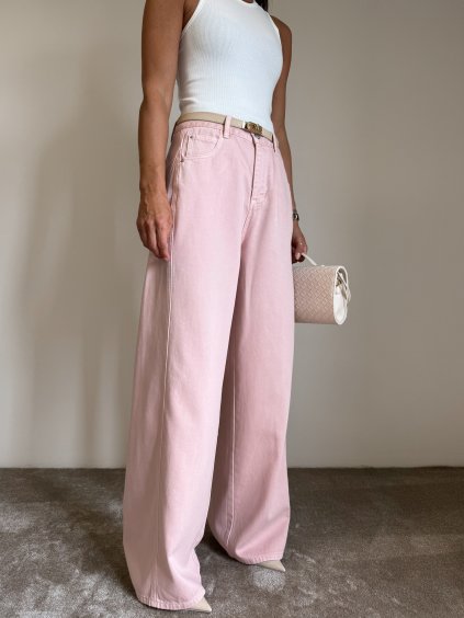 ŠIROKÉ DŽÍNY pink