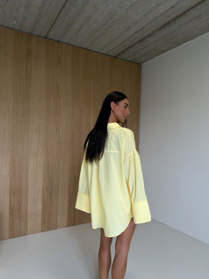 OVERSIZED KOŠILE yellow