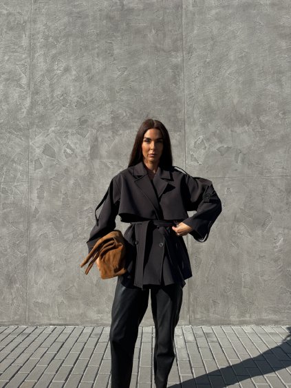 TRENCH COAT STŘEDNÍ DÉLKY brown
