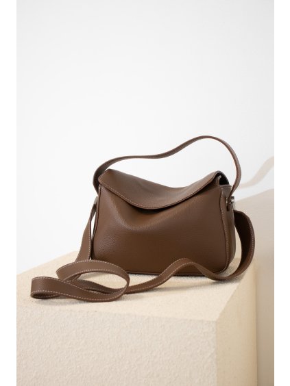 HRANATÁ KABELKA brown